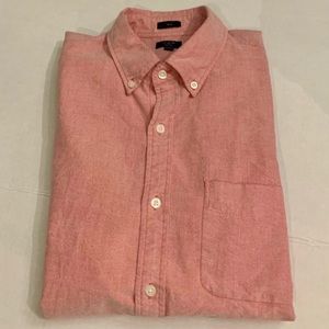 J Crew button up shirt men’s large slim fit